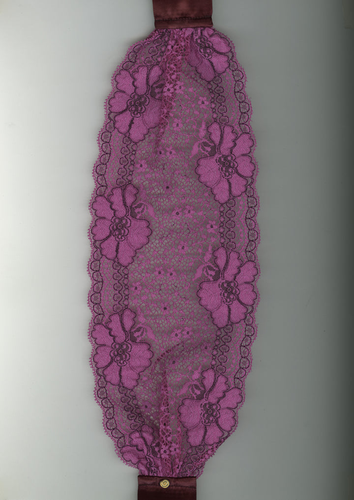Merrma Stretch Lace Hair Bandeau, Bandana, Headpiece. Made in Paris sustainably.