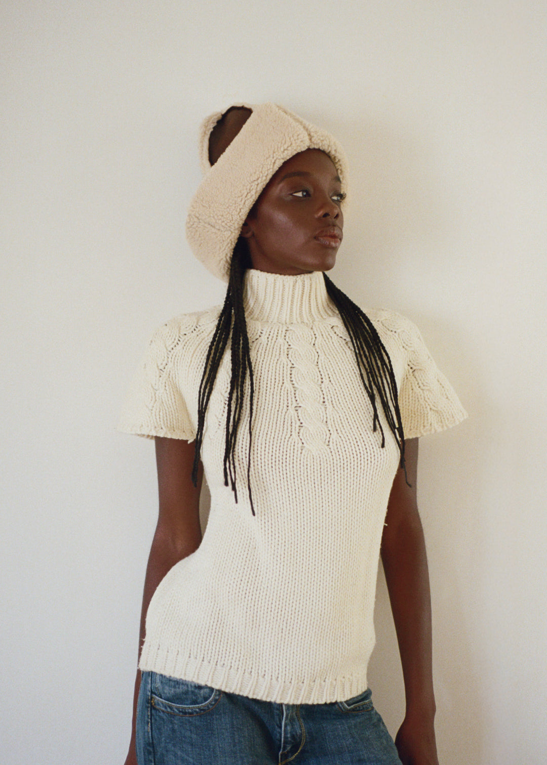 Maple Robin Sheepskin Hat