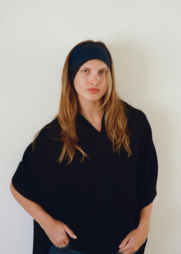 Moss Silky Froissé Headband