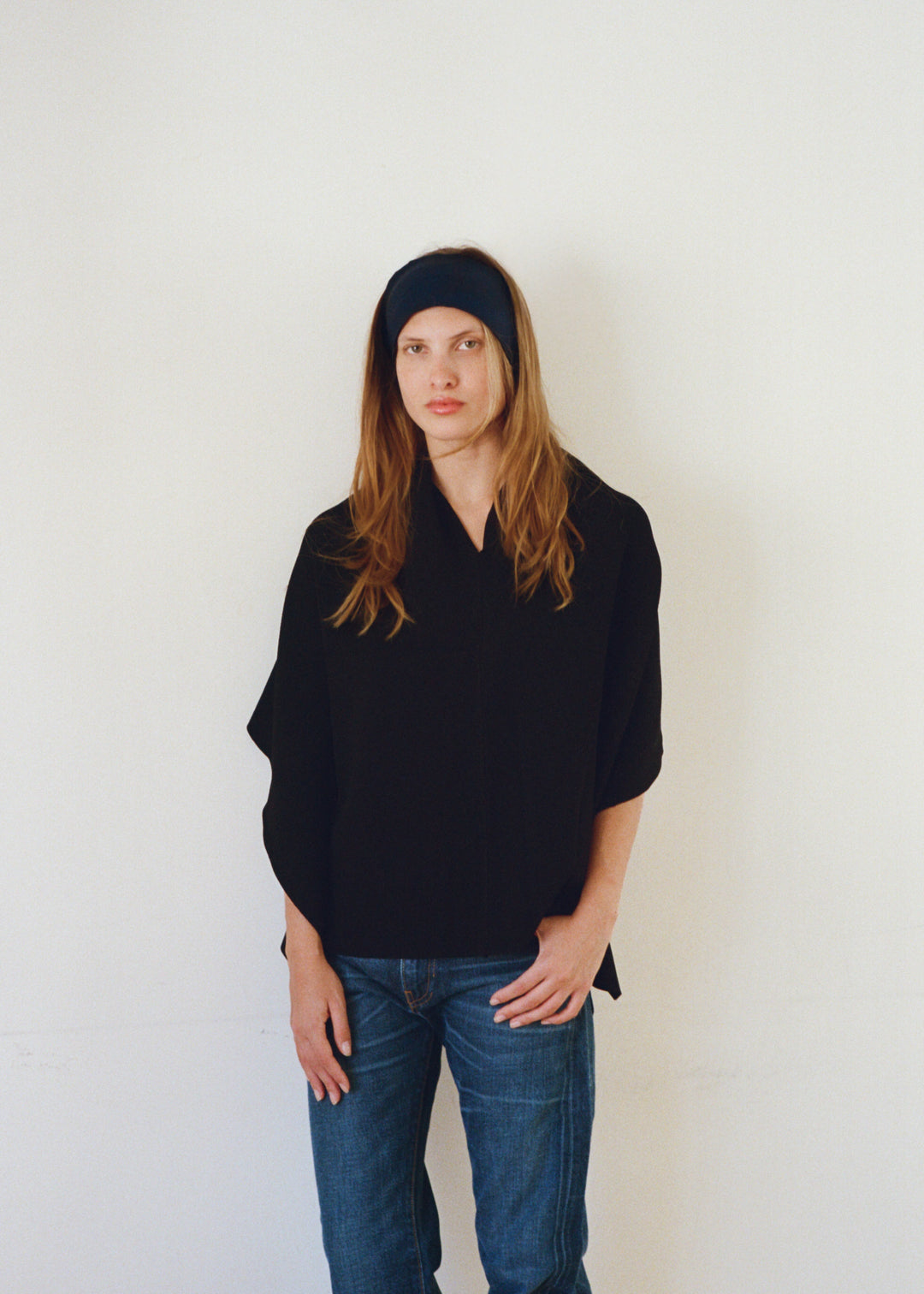 Moss Silky Froissé Headband
