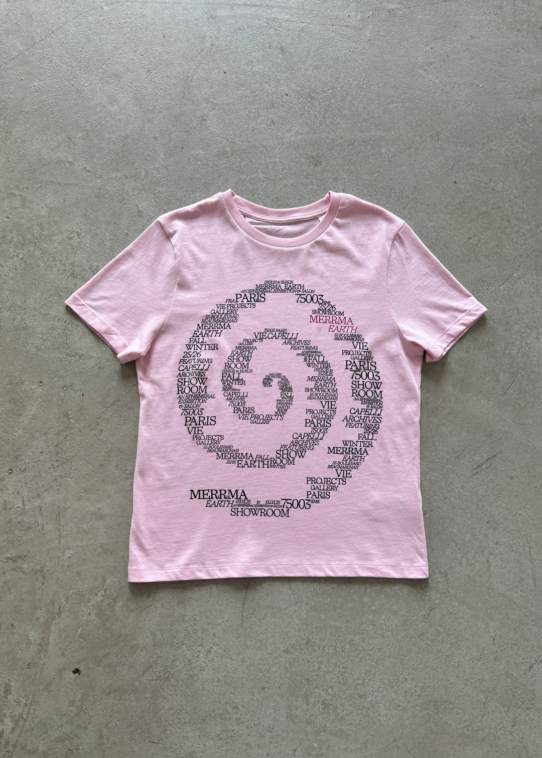 ROSE SPIRAL SOUVENIR T-SHIRT