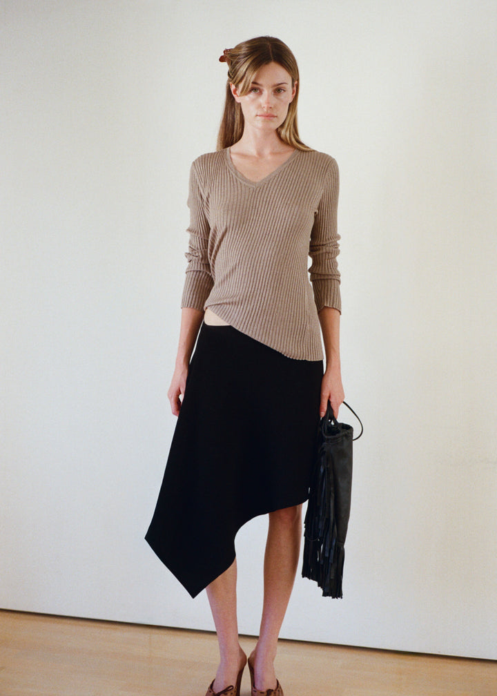 Itaya Fringe Leather Bag