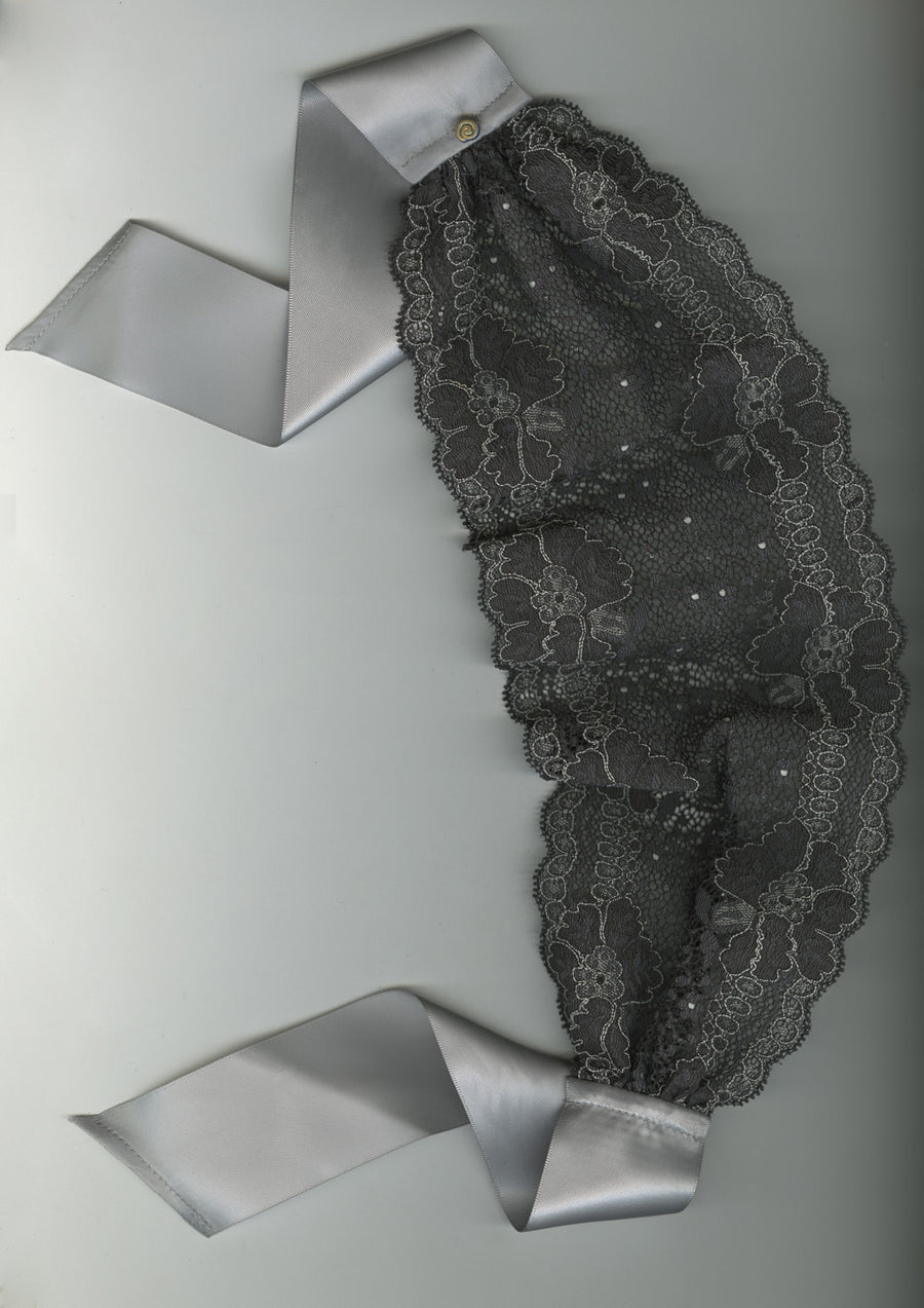 Merrma Stretch Lace Hair Bandeau, Bandana, Headpiece. Made in Paris sustainably.