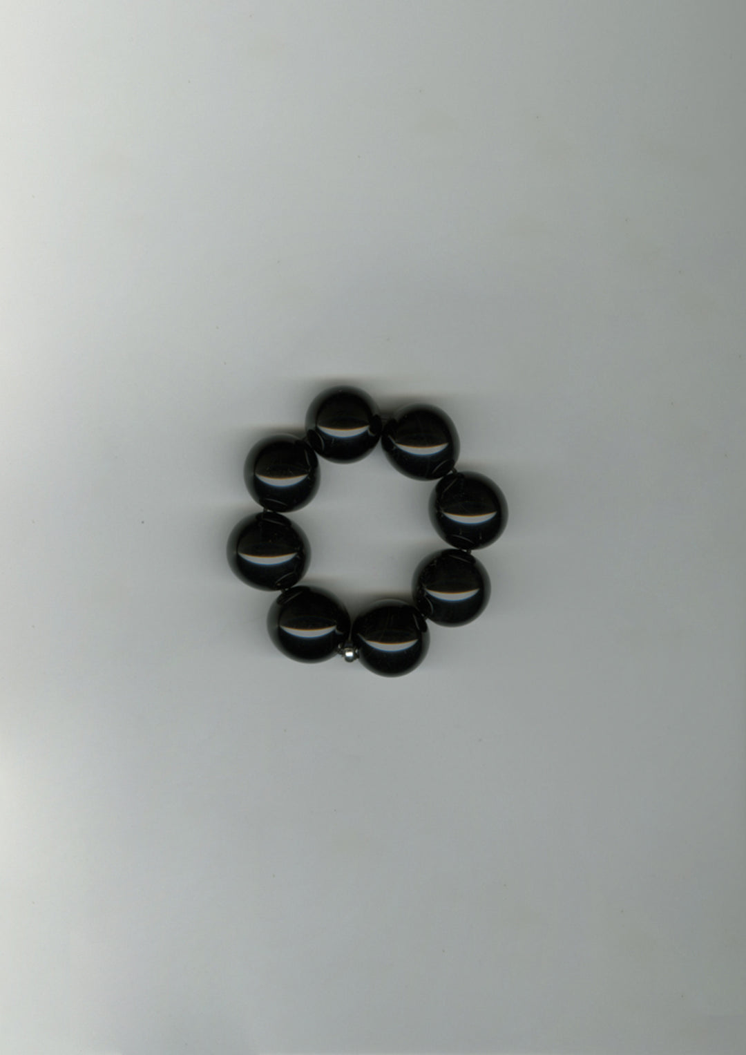 Black Agathe Agate Hair Cuff