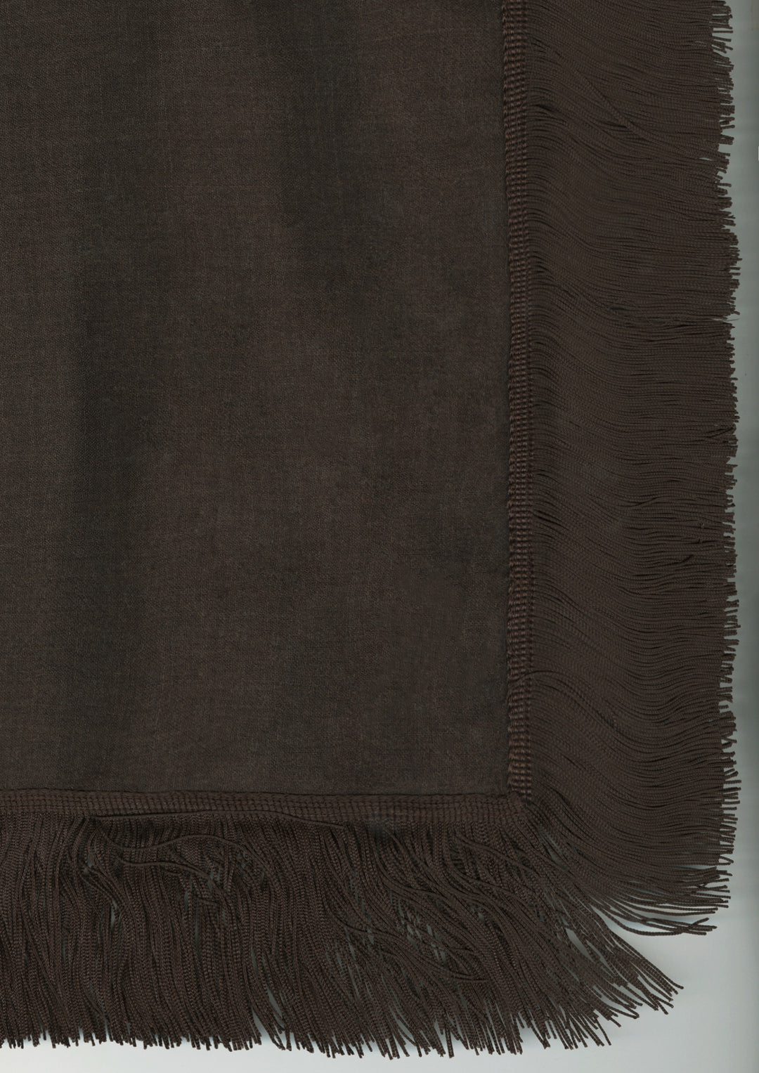 Brown Cedar Suiting Poncho