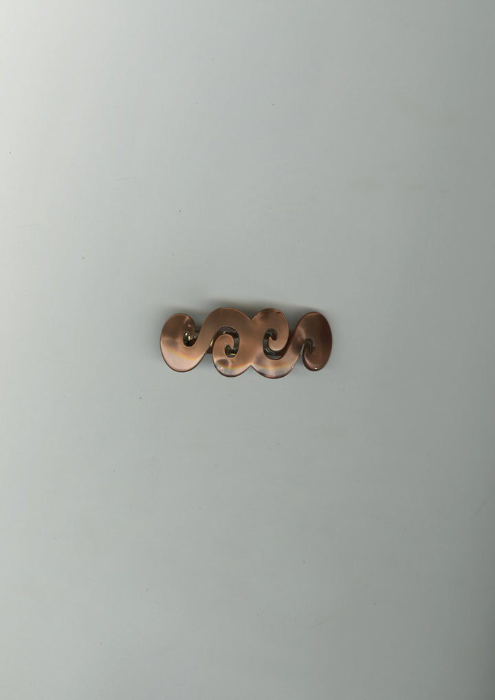 Maple Cheyenne Spiral Barrette