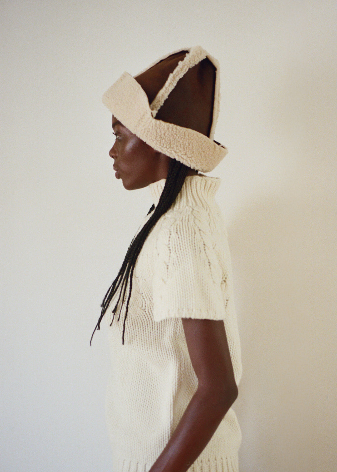 Maple Robin Sheepskin Hat