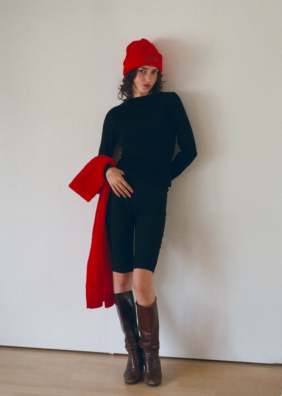RED JAVA SCARF