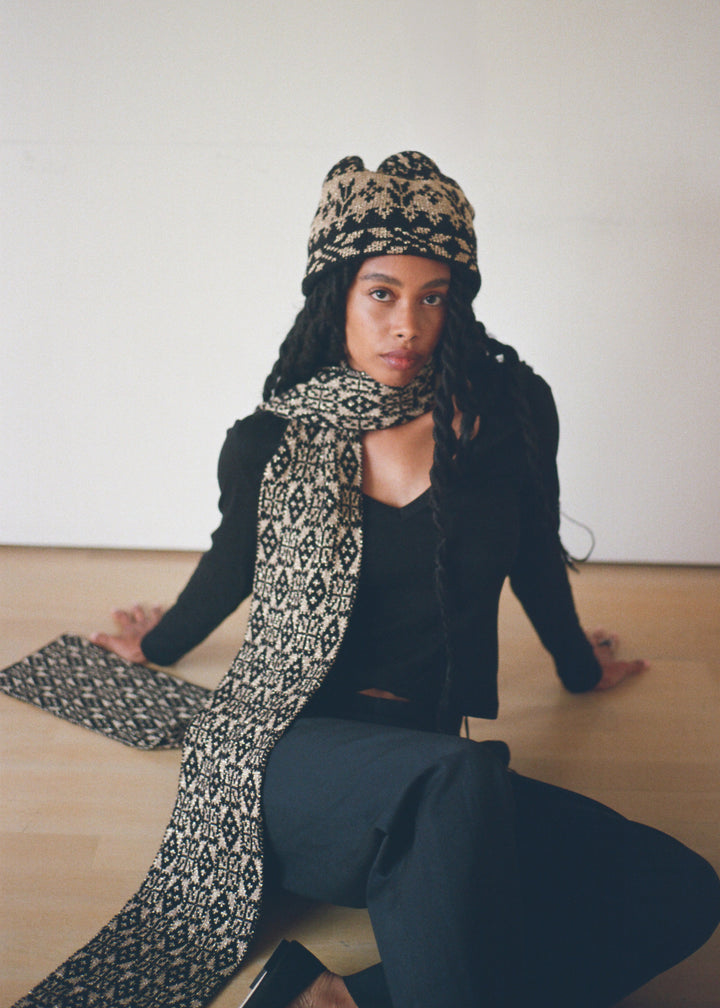 GOLD LAILA SCARF
