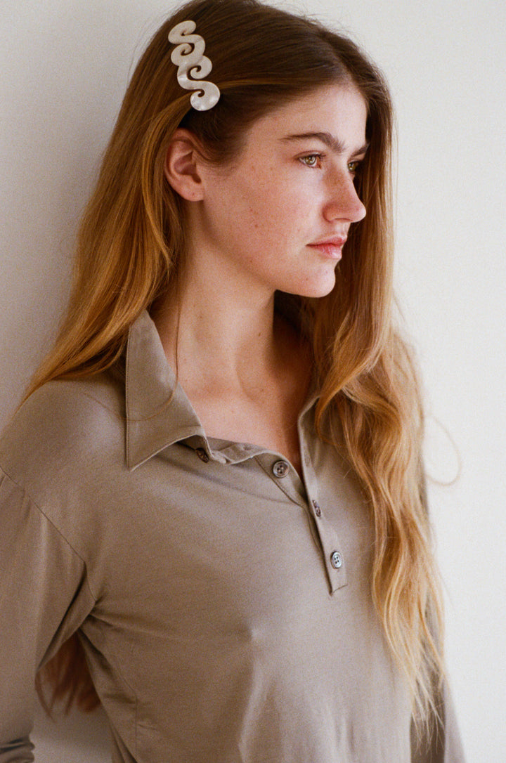 PEARL CHEYENNE BARRETTE