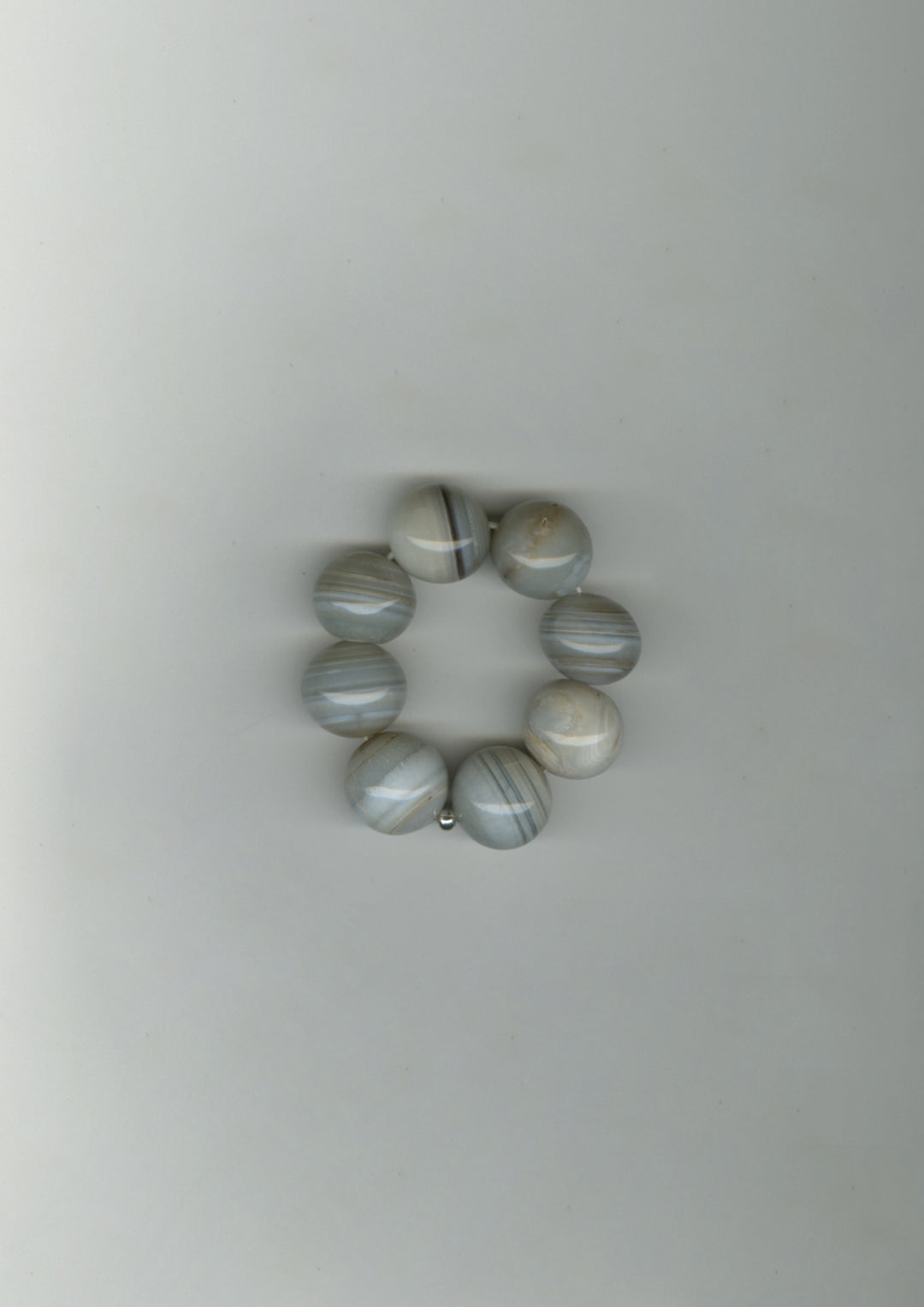 Grey Agathe Agate Hair Cuff
