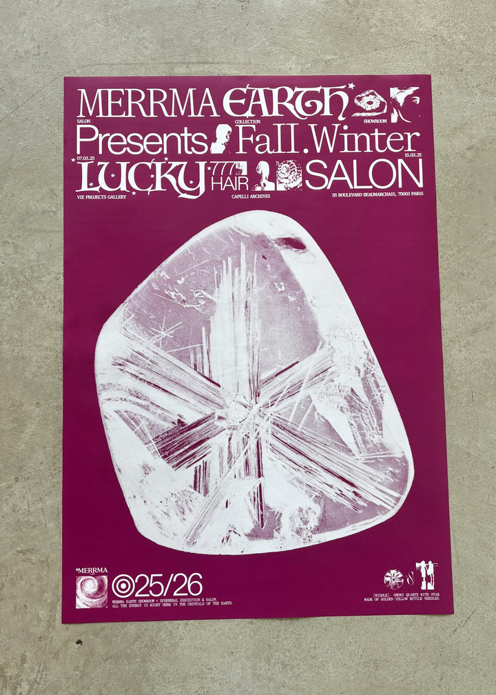 PLUM QUARTZ LUCKY POSTER