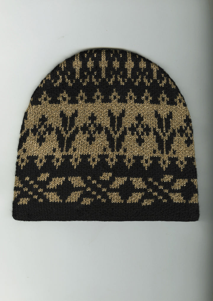 GOLD LAILA BEANIE
