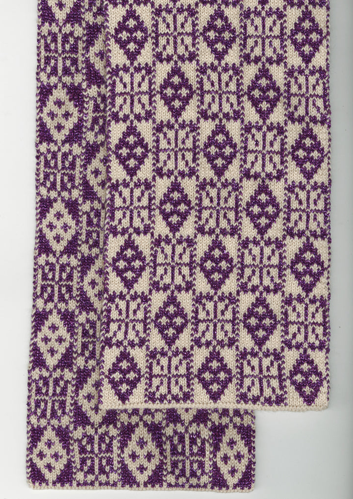 PURPLE LAILA SCARF