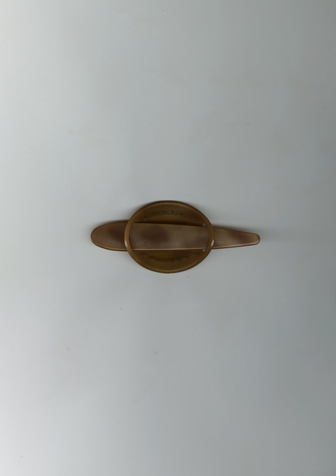 Tortoise Jupiter Oval Hair Pin