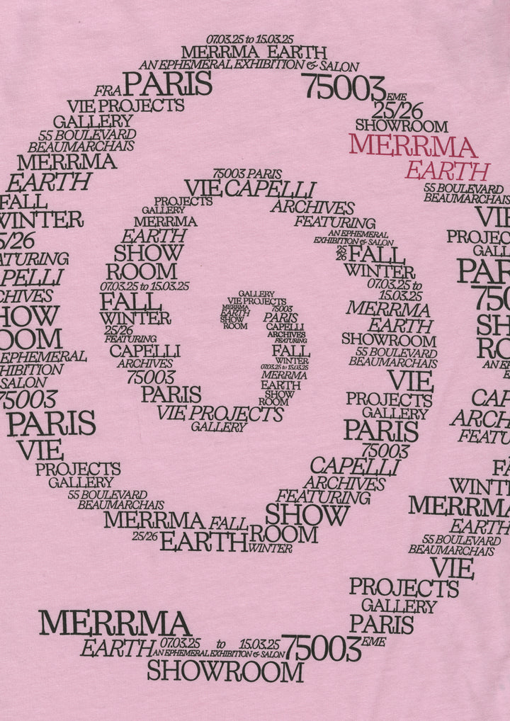ROSE SPIRAL SOUVENIR T-SHIRT
