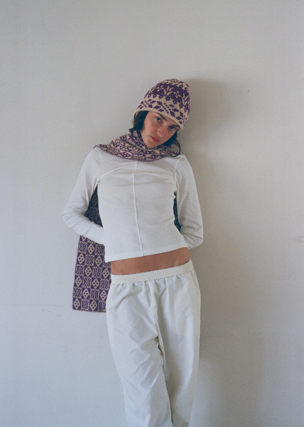 PURPLE LAILA SCARF