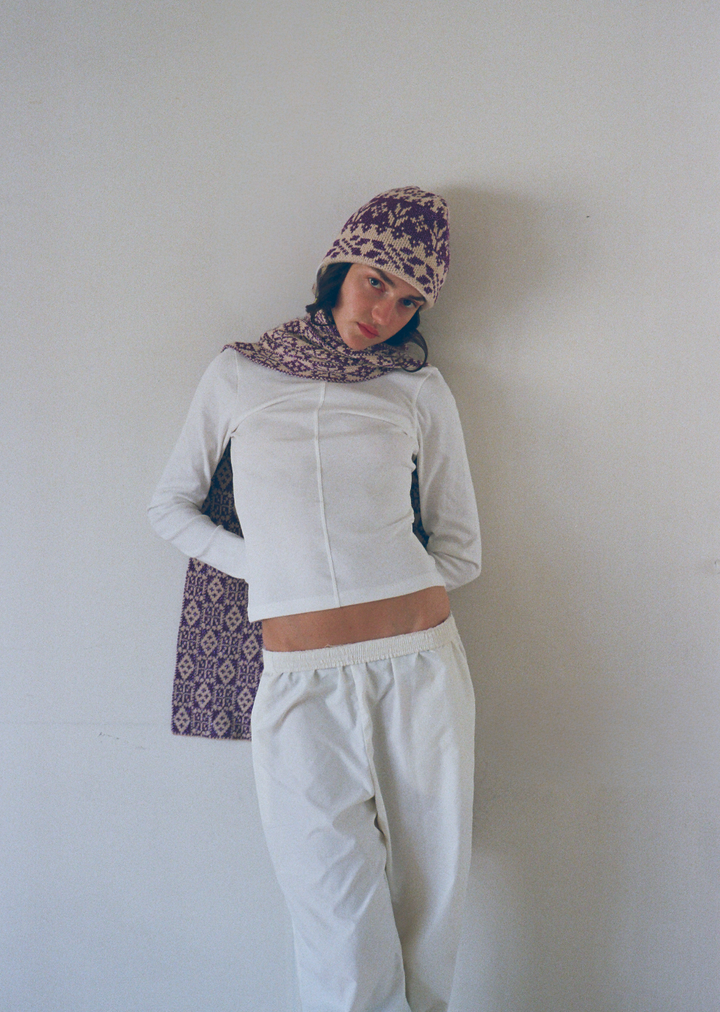 PURPLE LAILA SCARF