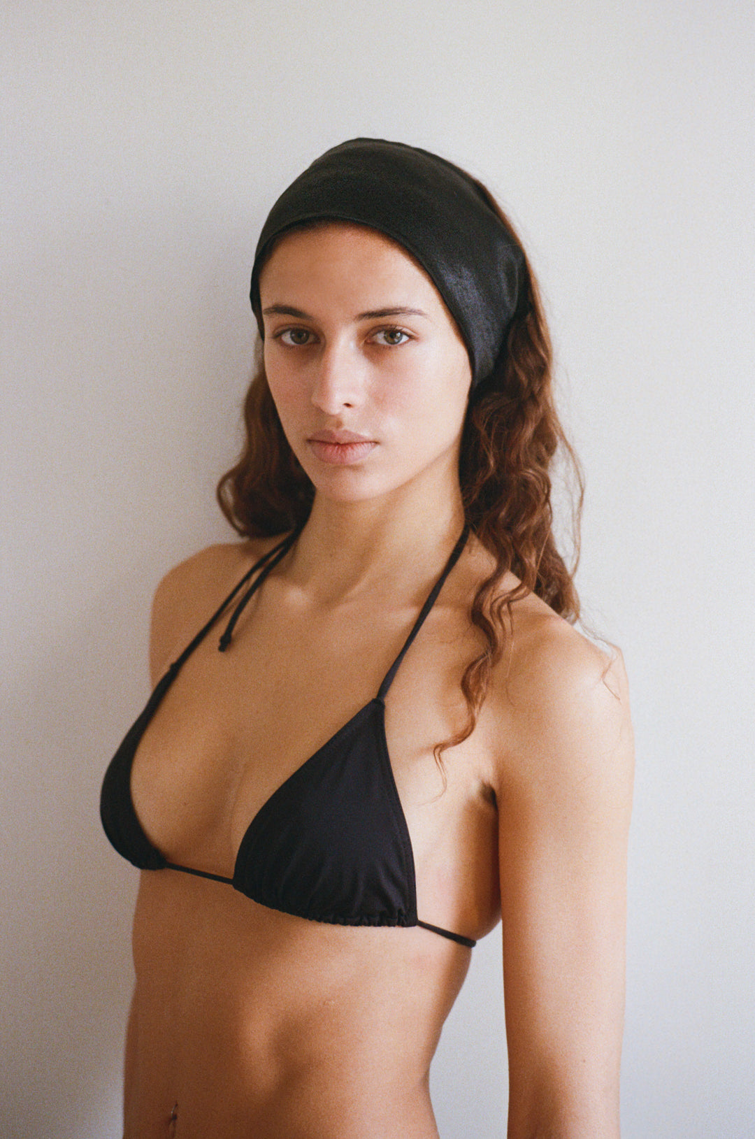 Ash Silky Froisse Headband – Merrma, handmade in Paris