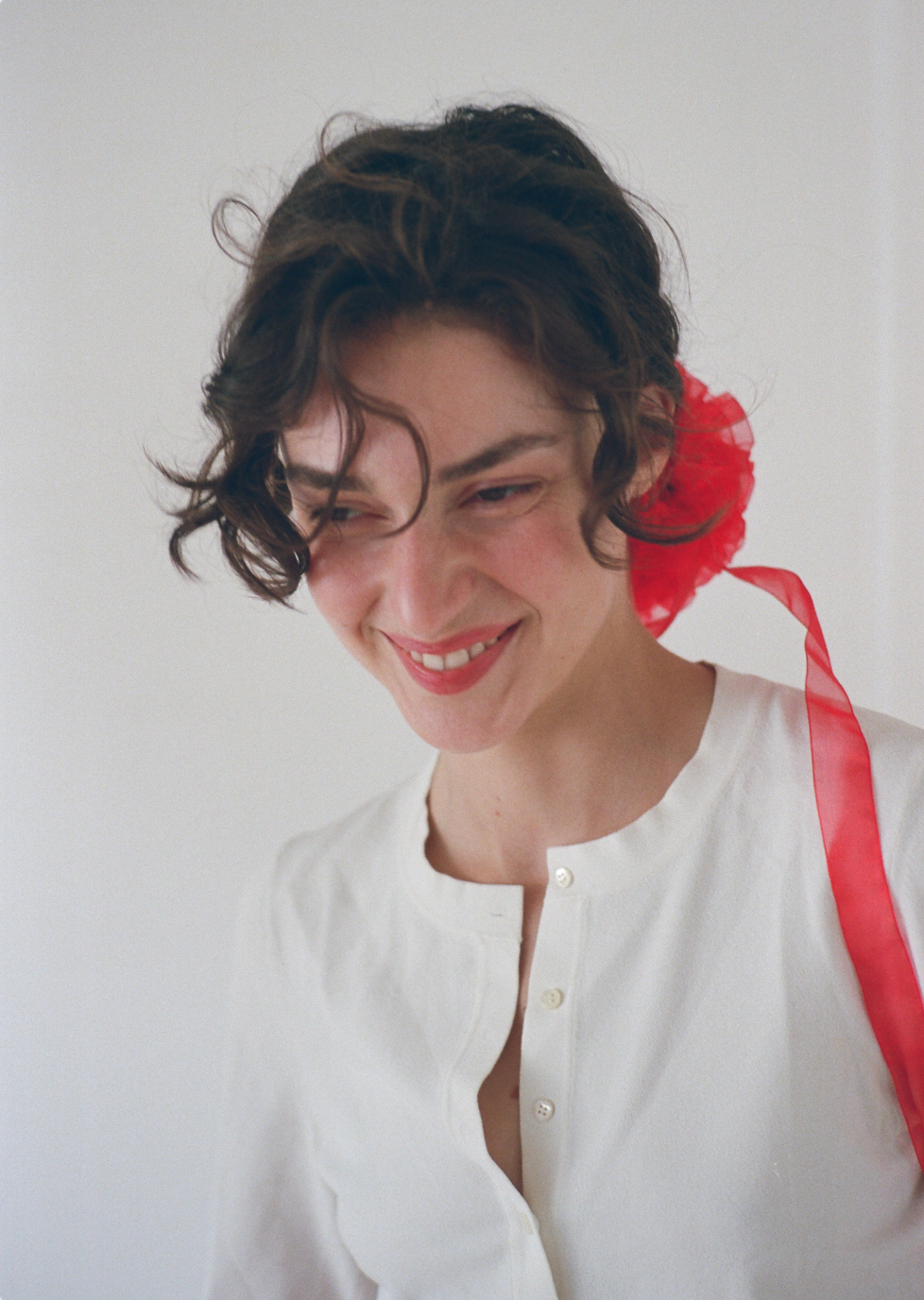 Atolla Ruffled Organza Scrunchie – Merrma, handmade in Paris