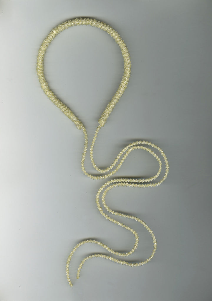 Baryte Beaded Glass Headband – Merrma, handmade in Paris