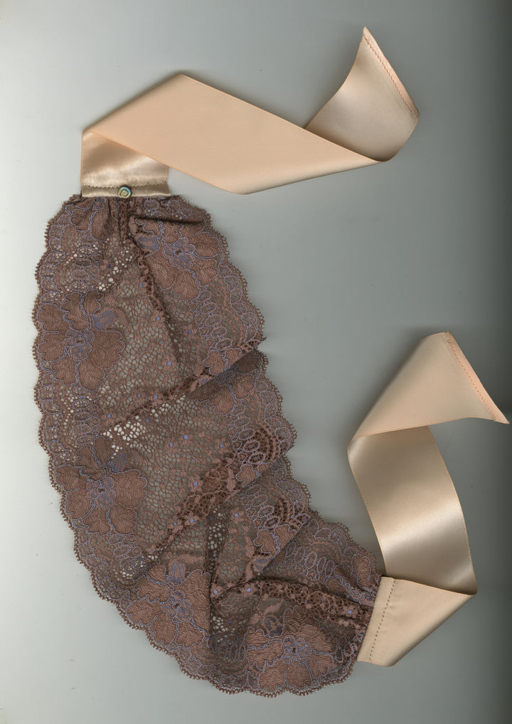 Bronzite Lace Bandeau – Merrma, handmade in Paris