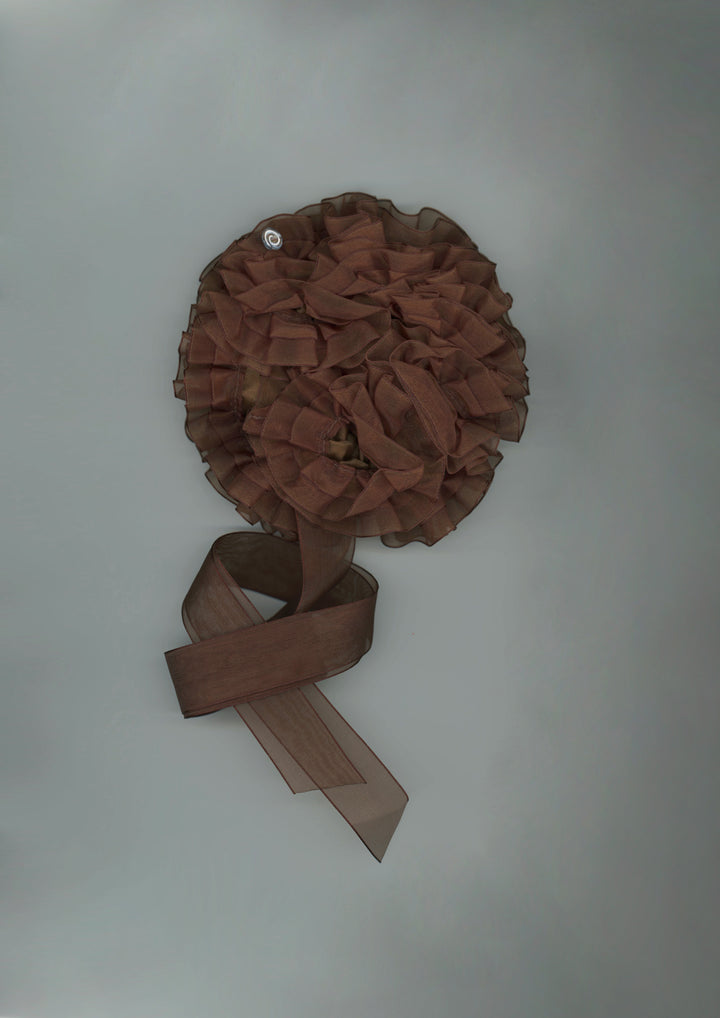 Chrysaora Ruffled Organza Scrunchie – Merrma, handmade in Paris