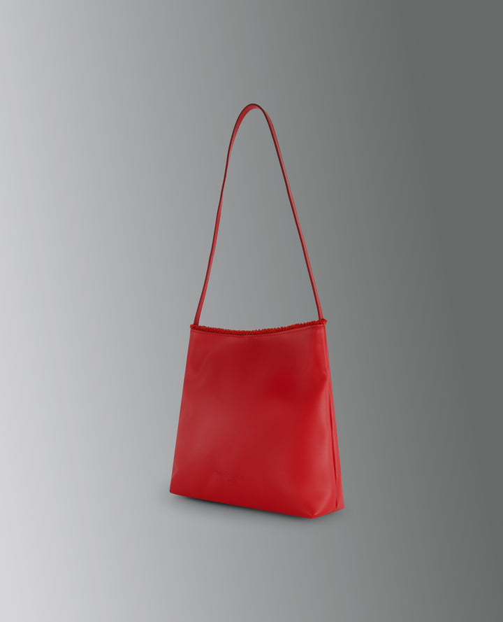 Cinnabar Beaded Leather Shoulder Bag – Merrma, handmade in Paris