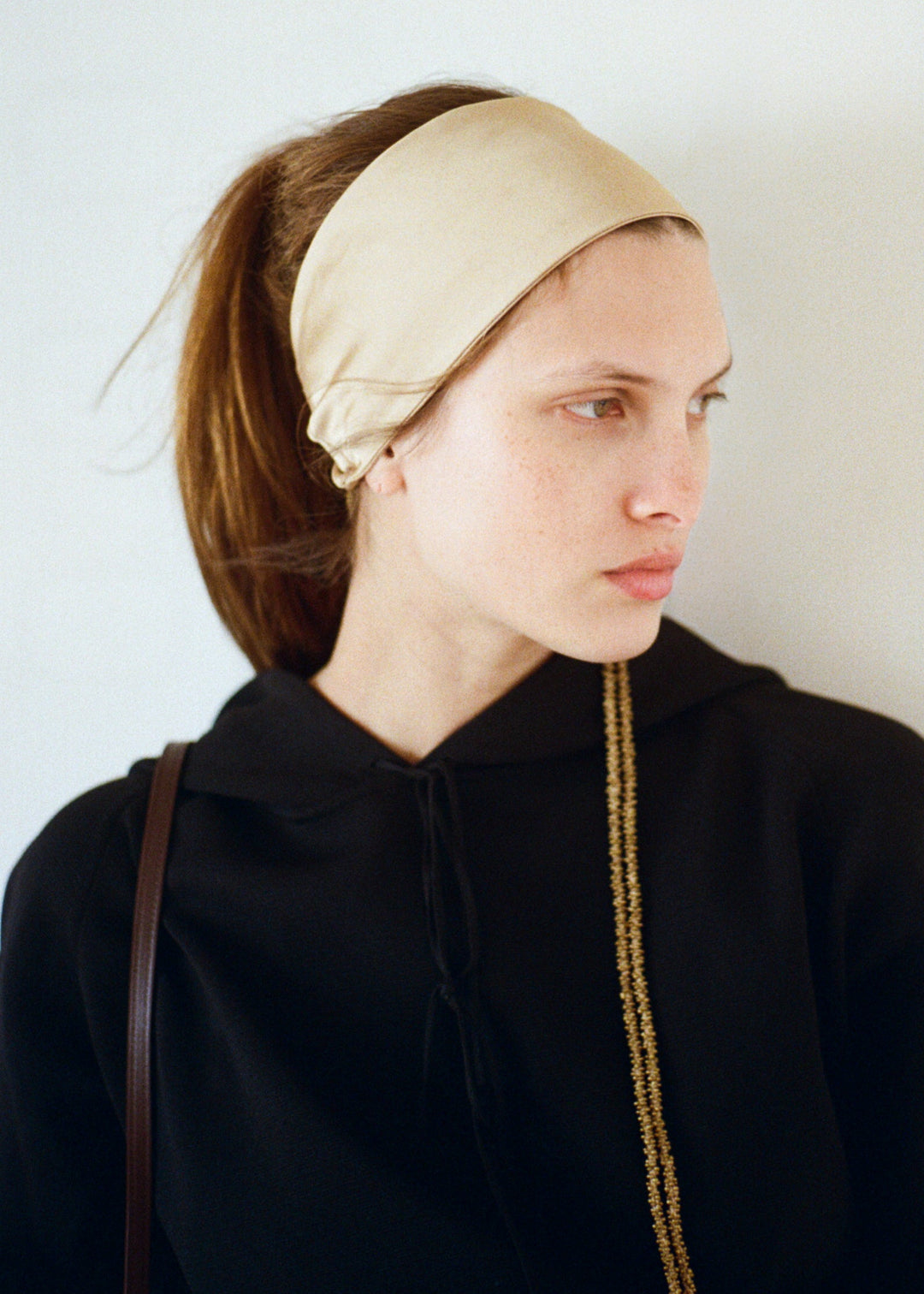 Dolomite Beaded Satin Headband – Merrma, handmade in Paris
