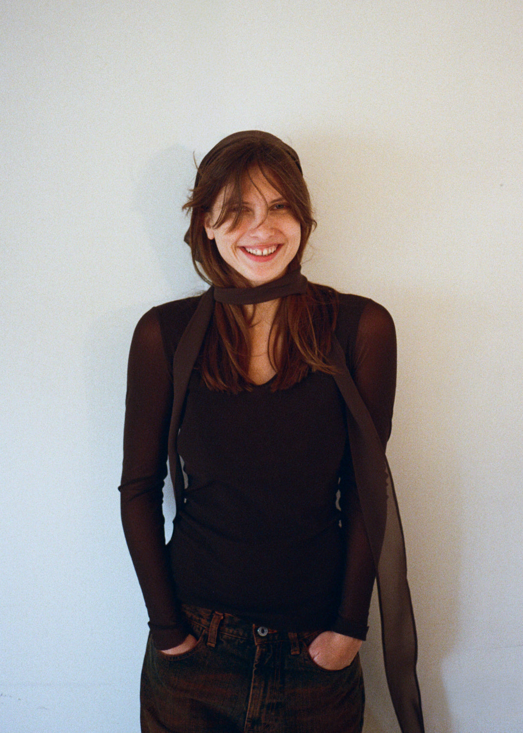 Dove Silk Bandana – Merrma, handmade in Paris