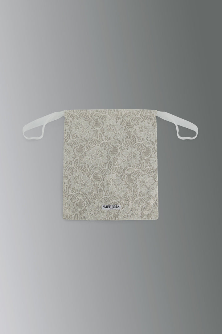 Freesia Lace Pouch Bag – Merrma, handmade in Paris