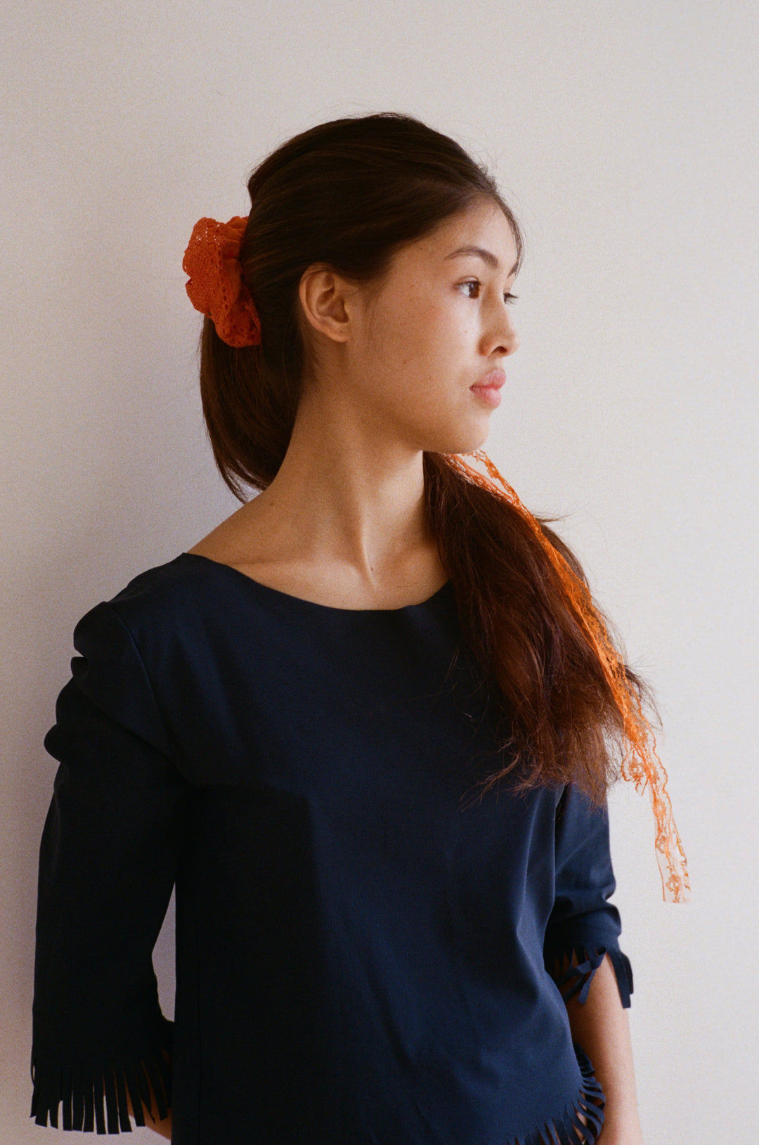 Ixora Lace Scrunchie – Merrma, handmade in Paris