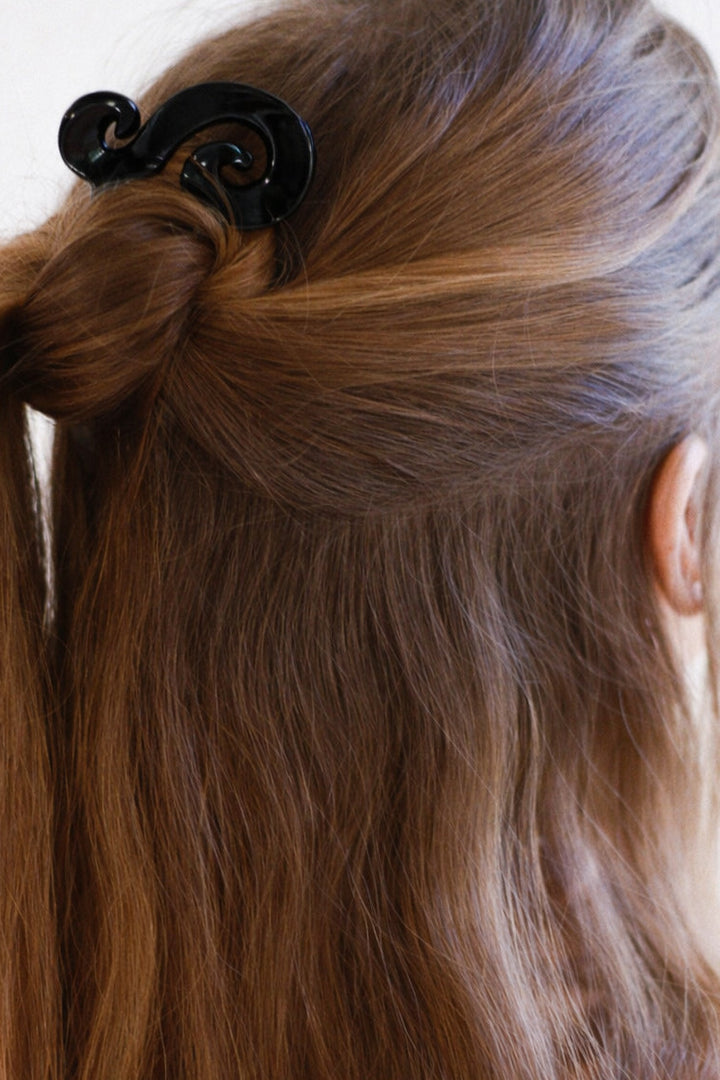 Jet Cheyenne French Hair Pin – Merrma, handmade in Paris