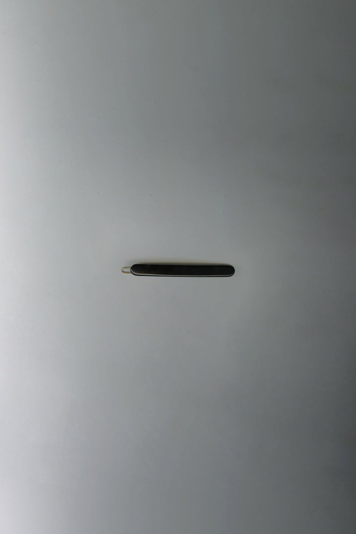 Jet Slim Barrette – Merrma, handmade in Paris