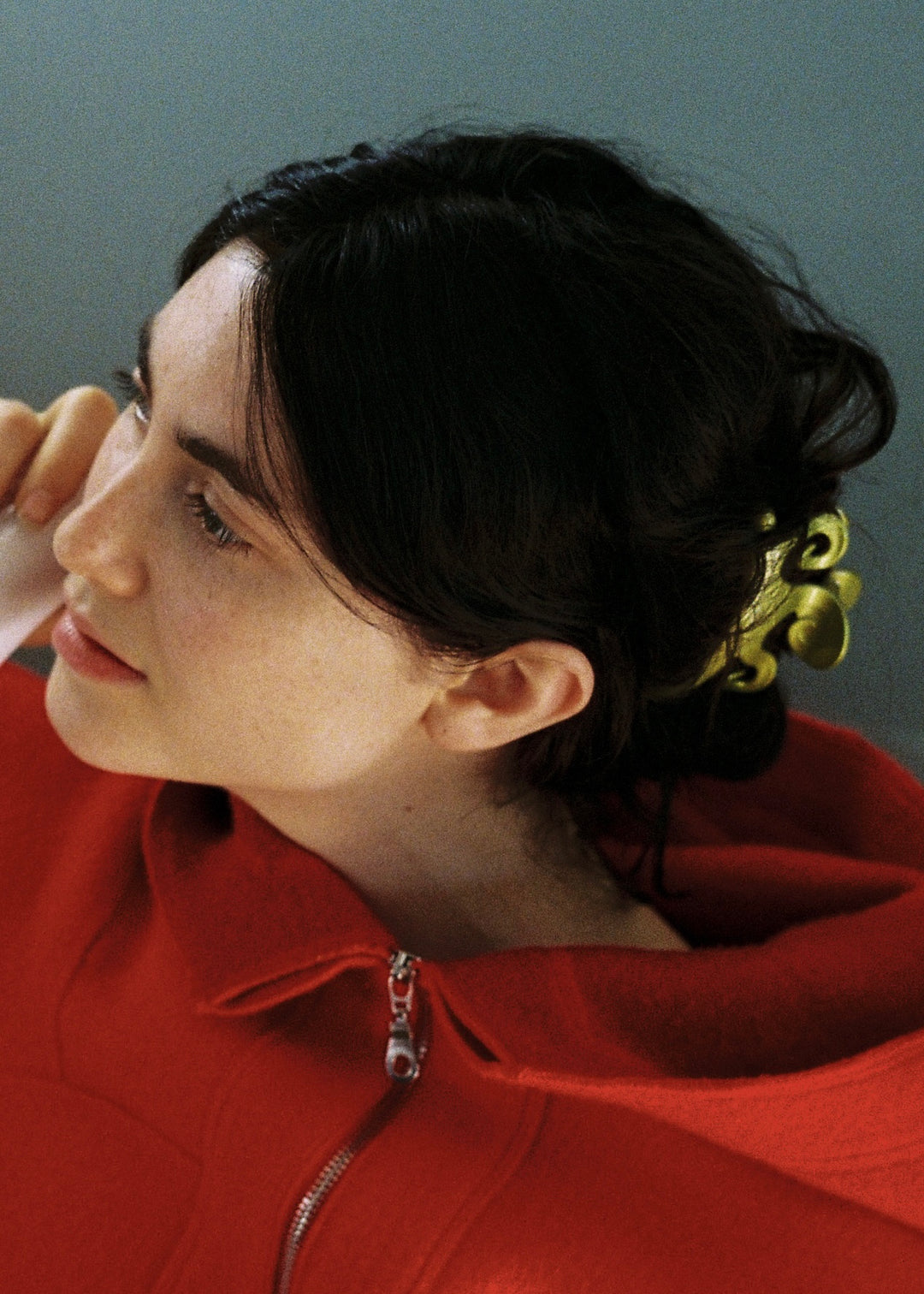 Lime River Claw Clip – Merrma, handmade in Paris