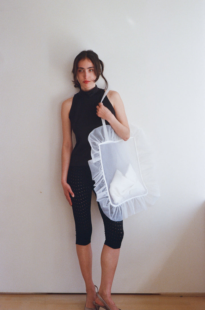 Linden Mesh & Organza Tote Bag – Merrma, handmade in Paris