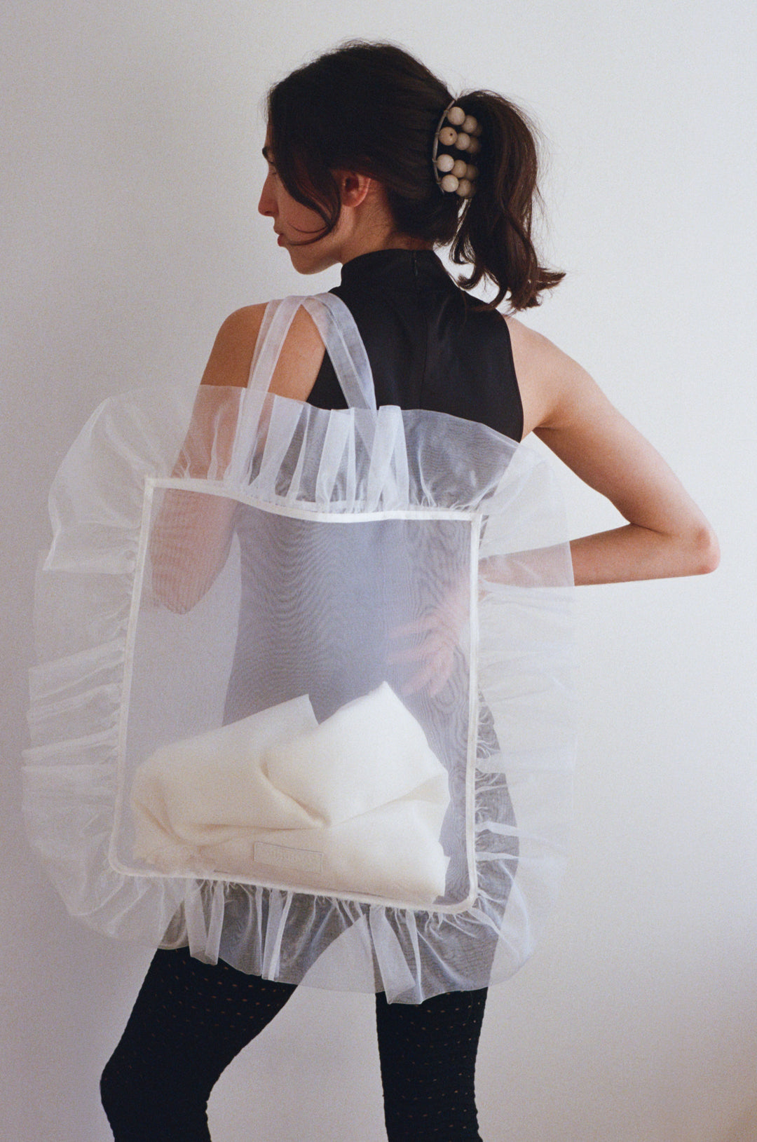 Linden Mesh & Organza Tote Bag – Merrma, handmade in Paris