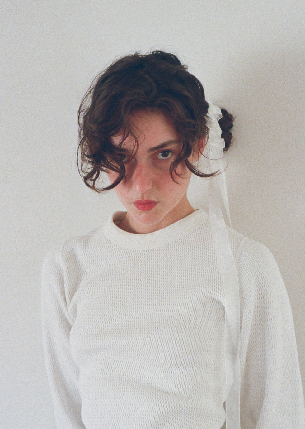 Moon Ruffled Organza Scrunchie – Merrma, handmade in Paris