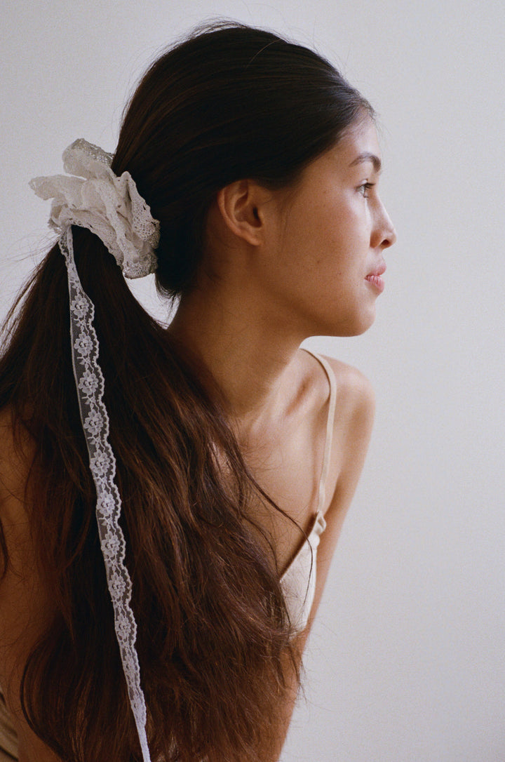 Myrtle Lace Scrunchie – Merrma, handmade in Paris