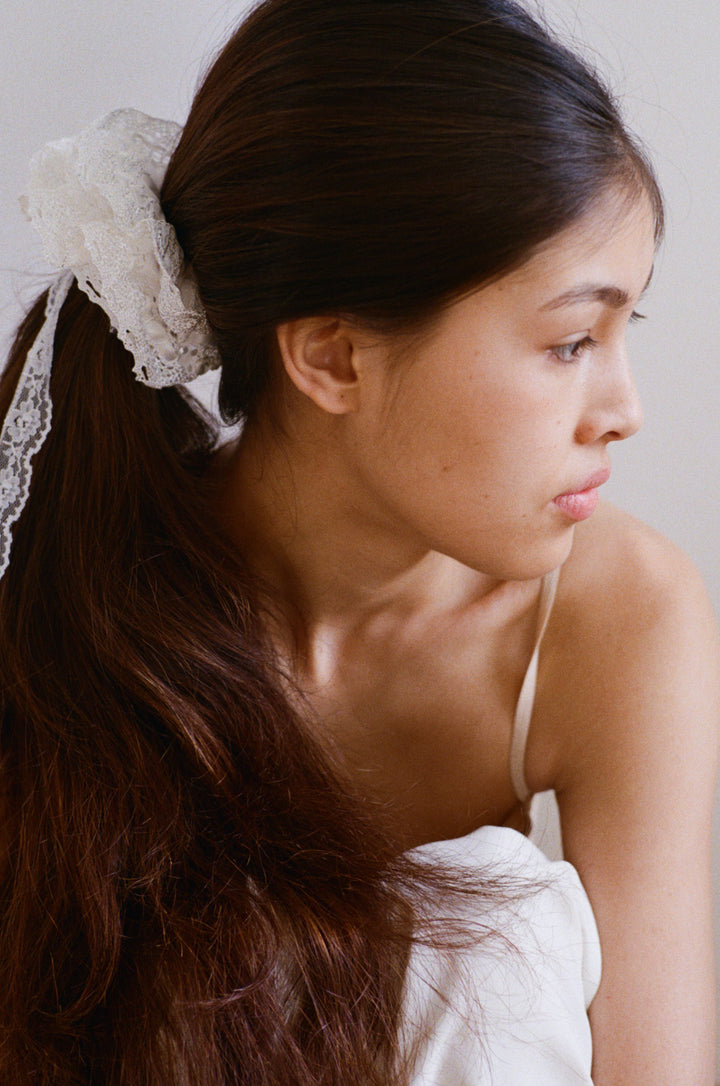 Myrtle Lace Scrunchie – Merrma, handmade in Paris