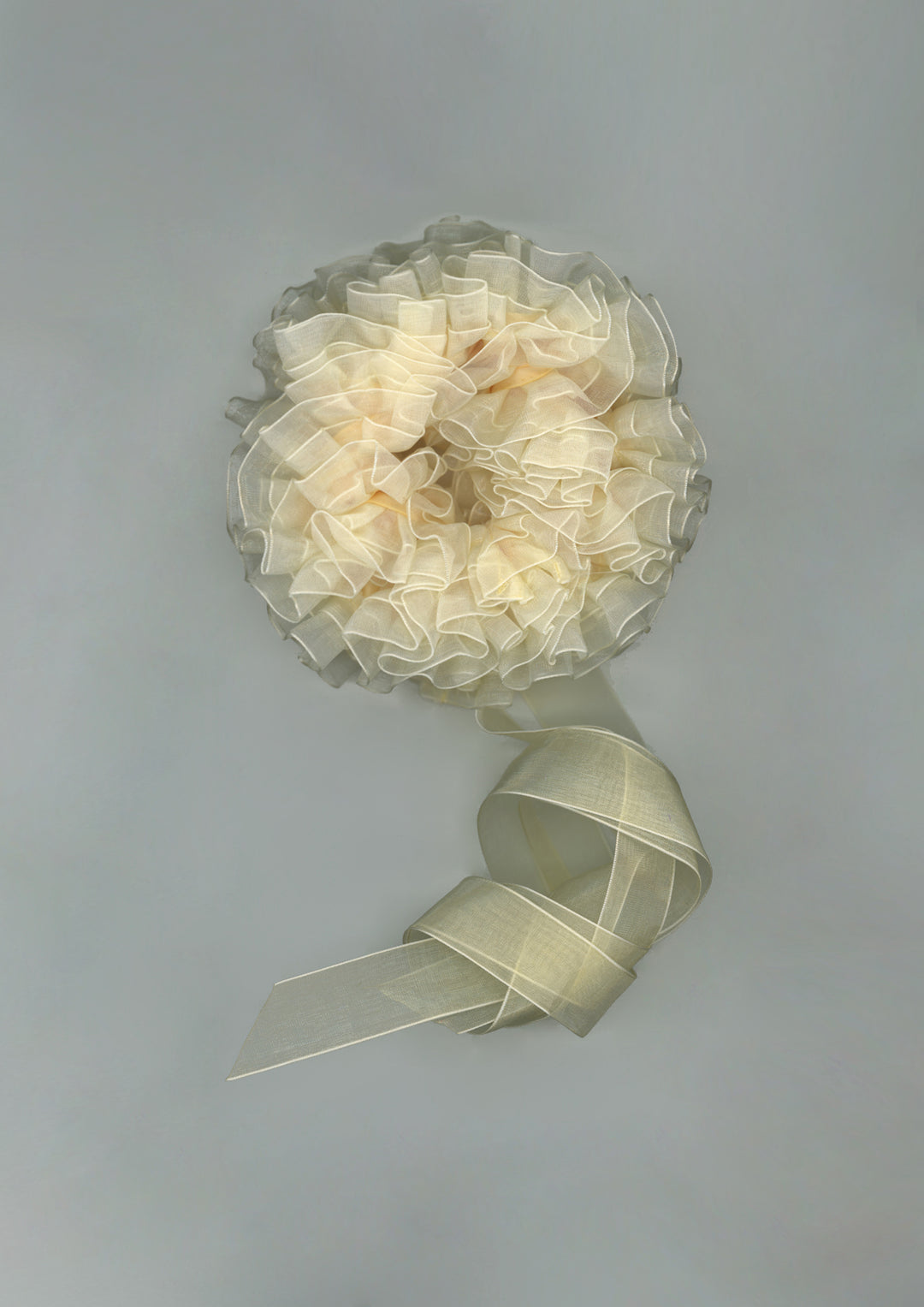 Nomura Ruffled Organza Scrunchie – Merrma, handmade in Paris