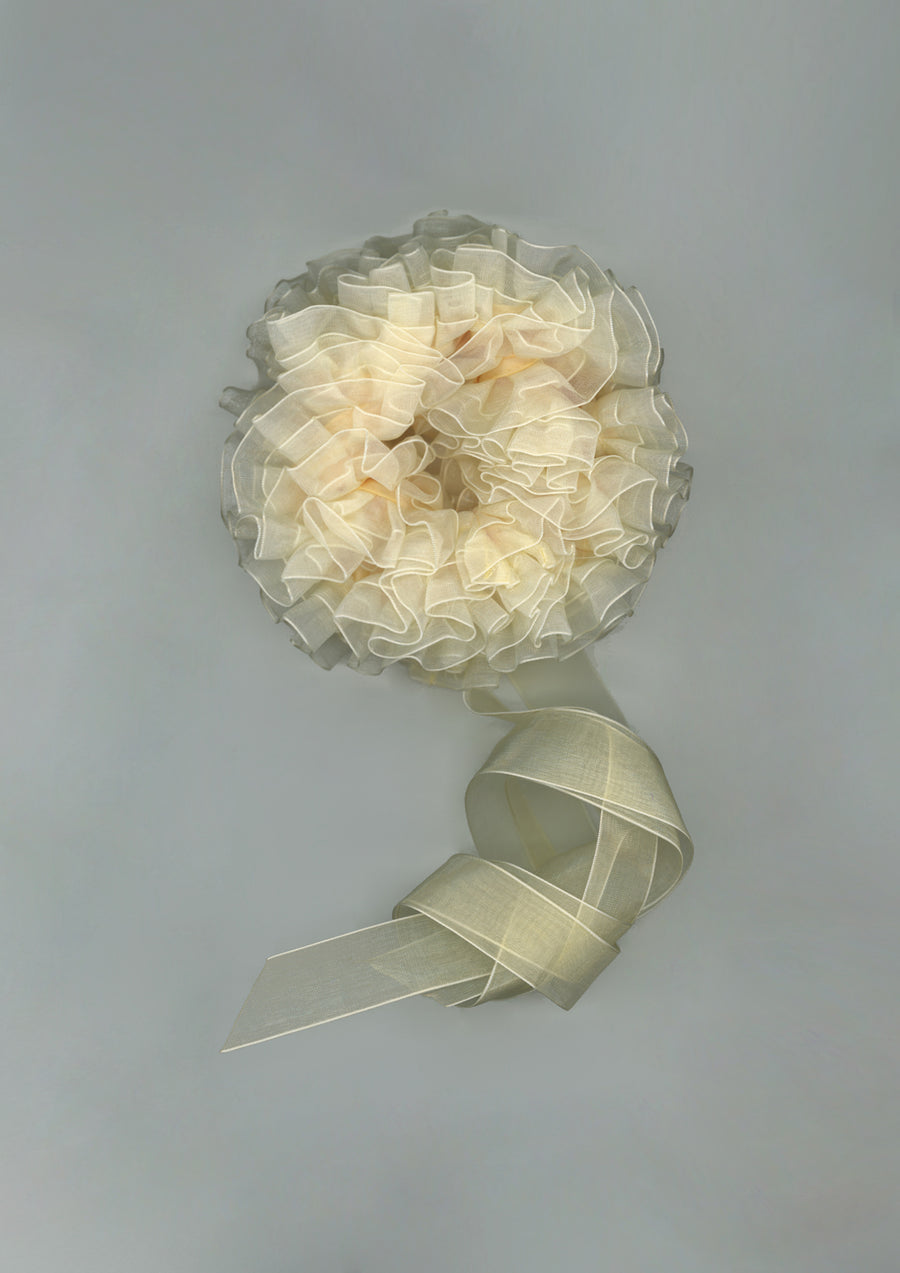 Nomura Ruffled Organza Scrunchie – Merrma, handmade in Paris