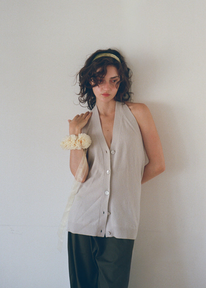 Nomura Ruffled Organza Scrunchie – Merrma, handmade in Paris