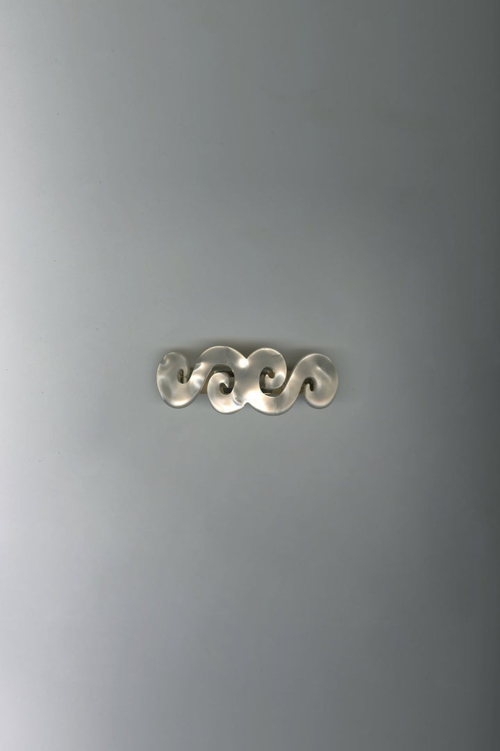 Pearl Cheyenne Spiral Barrette – Merrma, handmade in Paris