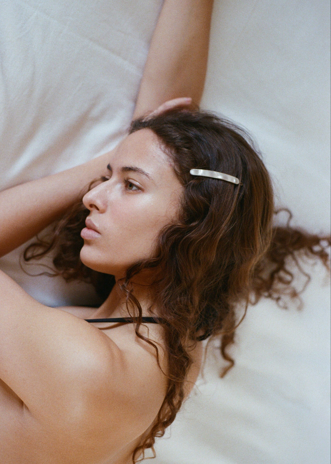 Pearl Slim Barrette – Merrma, handmade in Paris