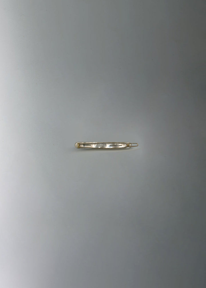 Pearl Slim Barrette – Merrma, handmade in Paris