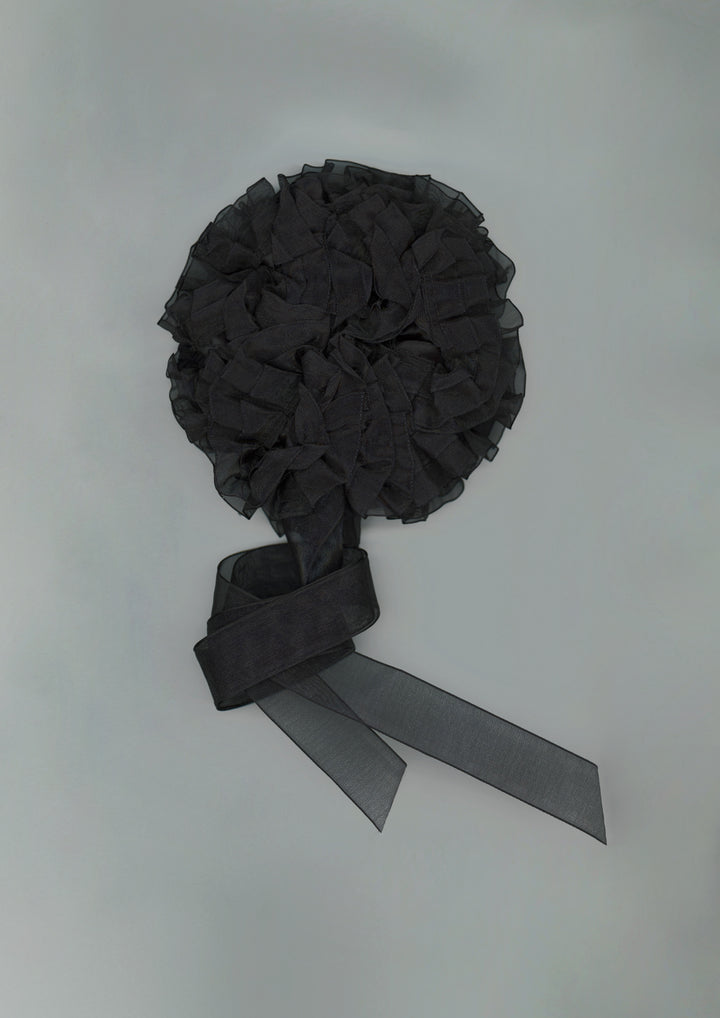 Physalia Ruffled Organza Scrunchie – Merrma, handmade in Paris