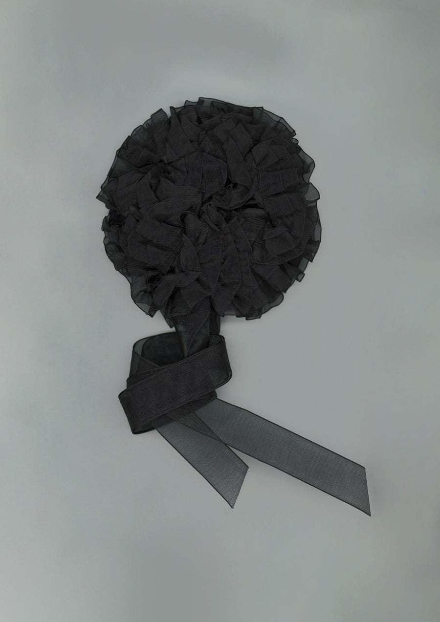 Physalia Ruffled Organza Scrunchie – Merrma, handmade in Paris