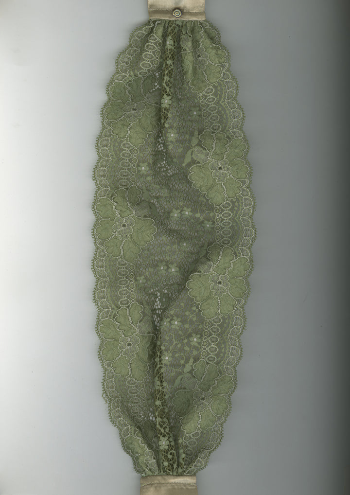 Prehnite Lace Bandeau – Merrma, handmade in Paris