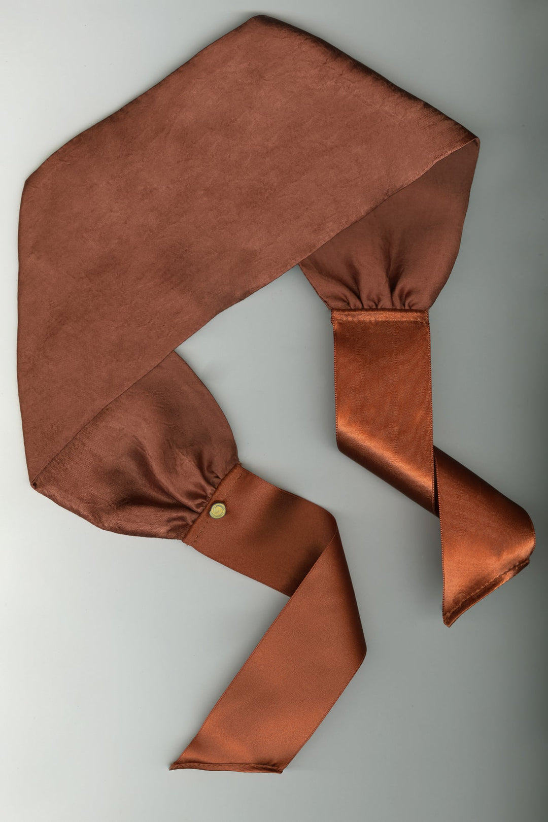 Rust Silky Froisse Headband – Merrma, handmade in Paris